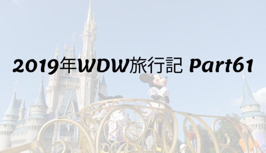 2019年WDW旅行記 Part61 Move it ! Shake it ! MOUSEKE DANCE IT !Street Party